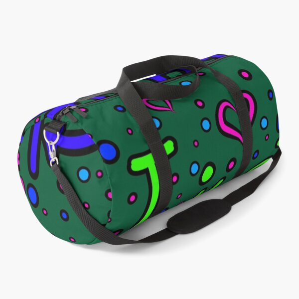 Item preview, The inscription "I just love my ADHD" handwritten on a dark background - hearts, colorful bubbles in a cartoon style - vivid colors: magenta, green, purple, blue, navy blue.4 designed and sold by My-fake-places.