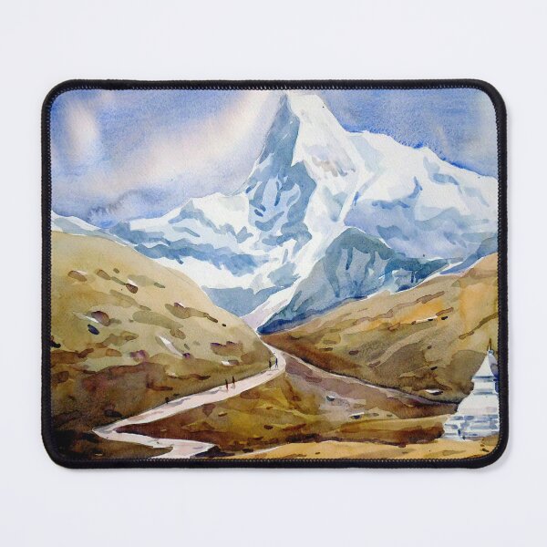 Item preview, Himalayan Mountain Peaks & landscape designed and sold by SamirArt.