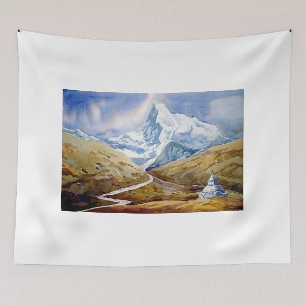 Item preview, Himalayan Mountain Peaks & landscape designed and sold by SamirArt.