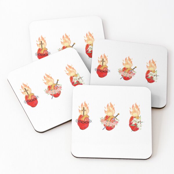 Item preview, Sacred Hearts of the Holy Family art designed and sold by Dominika Farkašová.