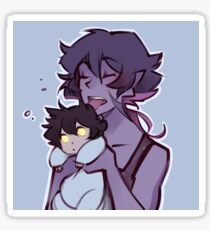 Keith and Krolia Sticker