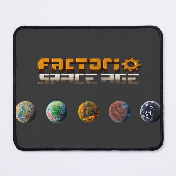 Item preview, Factorio Space Age Planets designed and sold by Insanity Driven Design.