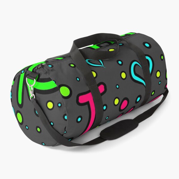 Item preview, The inscription "I just love my ADHD" handwritten on a dark background - hearts, colorful bubbles in a cartoon style - vivid colors: magenta, green, blue, red.1 designed and sold by My-fake-places.