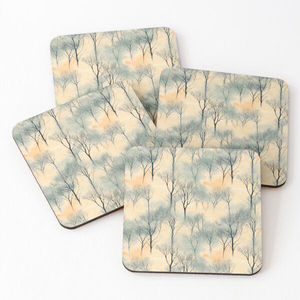 Item preview, Forest Shrouded in Autumn Mist designed and sold by MidArtForge.