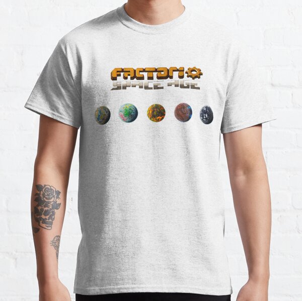 Item preview, Factorio Space Age Planets designed and sold by Insanity Driven Design.