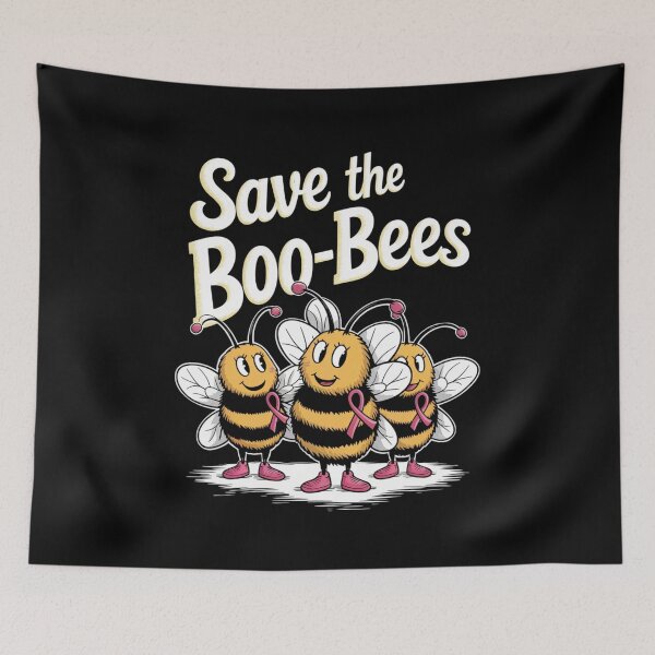 Item preview, Cute pink october design: Save the Boo-Bees designed and sold by Davideus.