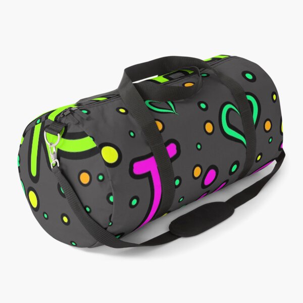 Item preview, The inscription "I just love my ADHD" handwritten on a dark background - hearts, colorful bubbles in a cartoon style - vivid colors: magenta, green, purple, blue, yellow,.1 designed and sold by My-fake-places.