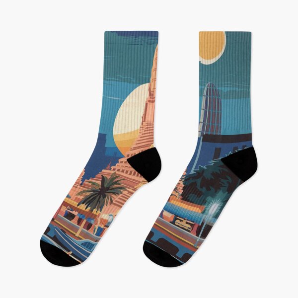 Item preview, Bangkok Vintage Travel Poster designed and sold by TravelerRat.