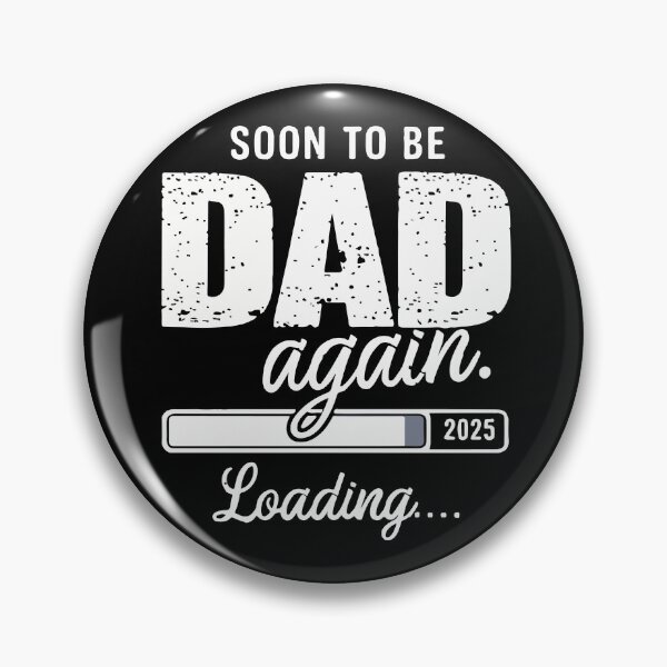 Item preview, Soon to be dad again, second time dad est 2025 designed and sold by BobaTeeStore.