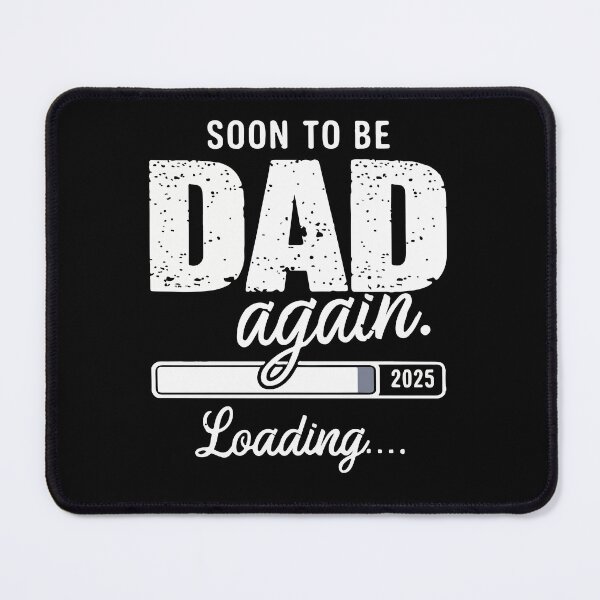 Item preview, Soon to be dad again, second time dad est 2025 designed and sold by BobaTeeStore.