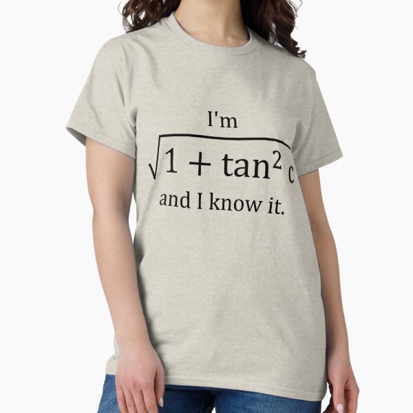 Item preview, I'm square root 1 + tan squared and I know it designed and sold by DoingMaths.