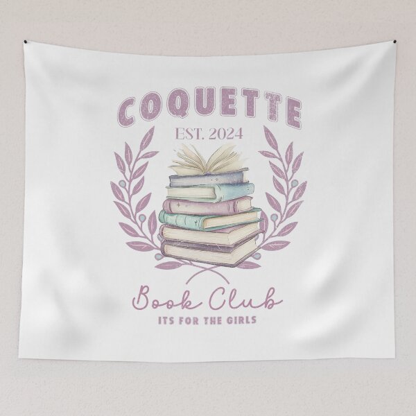 Item preview, Coquette Book Club designed and sold by QuirkyLands.