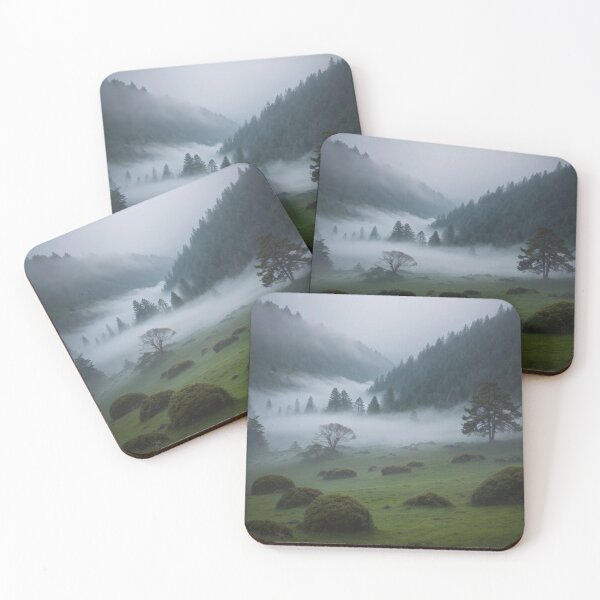 Item preview, Fog Landscape designed and sold by vekotpu.