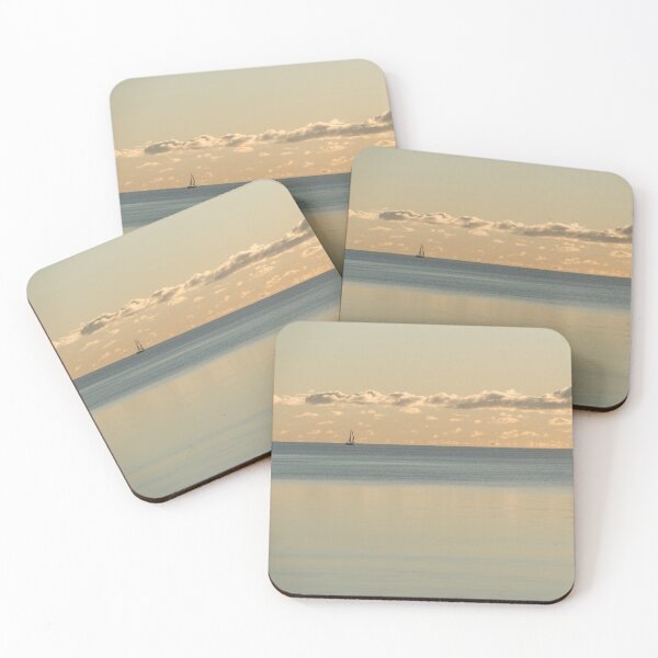 Item preview, Distant Sailboat on the Horizon designed and sold by Georgia Mizuleva.