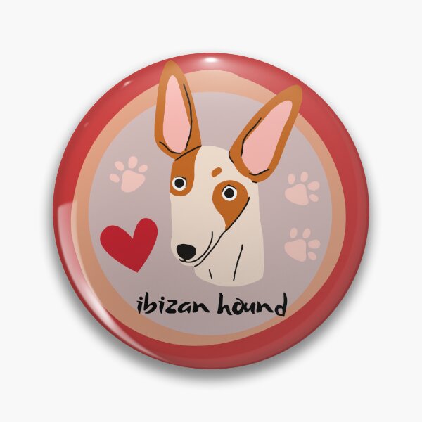 Item preview, Ibizan hound dog designed and sold by AnulaArt.