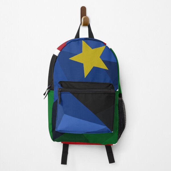 Item preview, Modern Geometric South Sudan Flag Design designed and sold by OrangePoly.