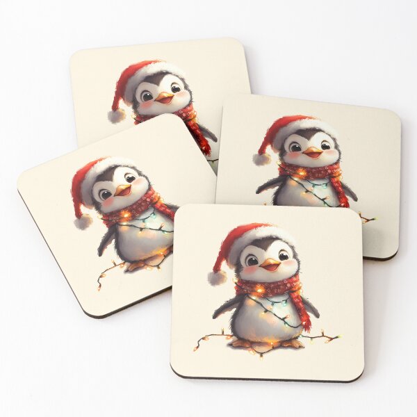 Item preview, Festive Christmas Cute Penguin designed and sold by Konkam.