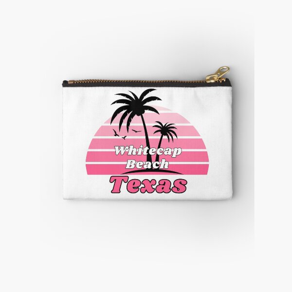 Item preview, Retro Cool Whitecap Beach Texas Palm Tree at Sunset Souvenirs designed and sold by karmdaf.