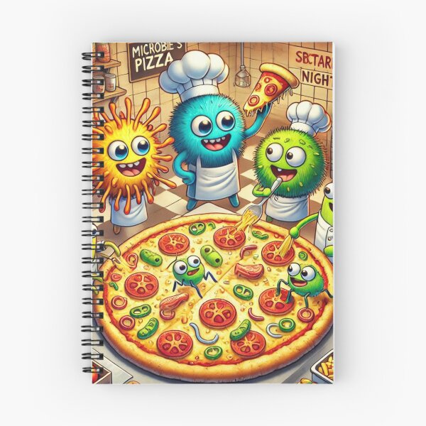 Item preview, Microbe’s Pizza Night: Fun in the Pizzeria designed and sold by AdoraSticks.