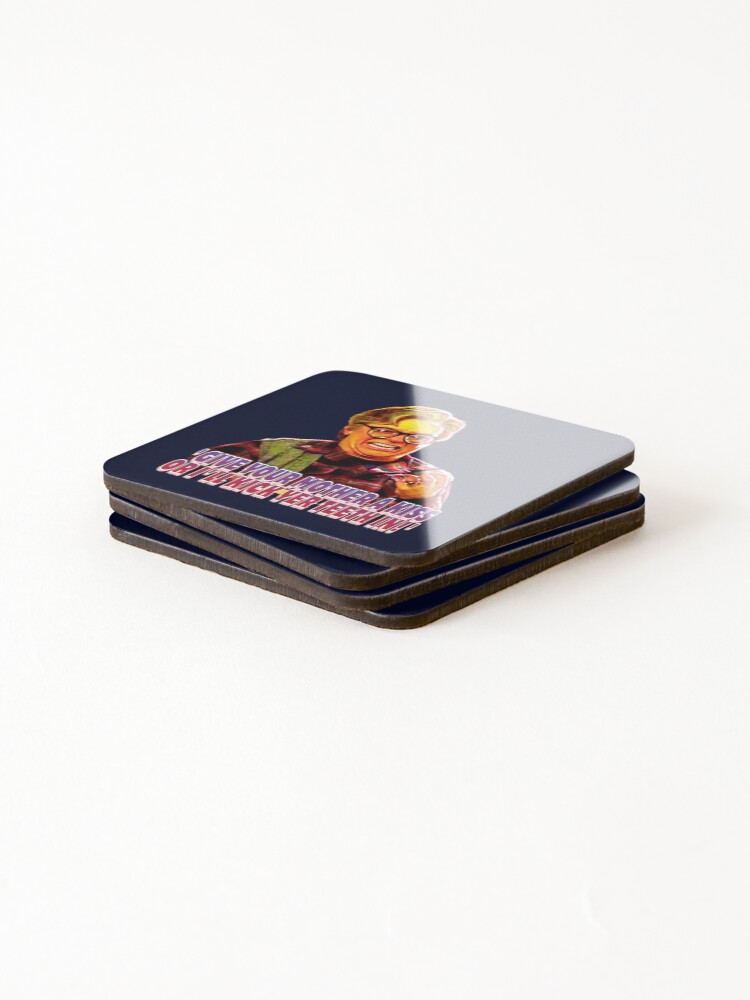 Thumbnail 4 of 5, Coasters (Set of 4), Stuart designed and sold by RGPdesigns.