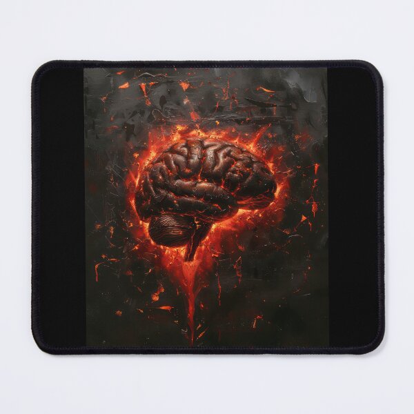 Item preview, Black anatomical brain  designed and sold by AImazeD.