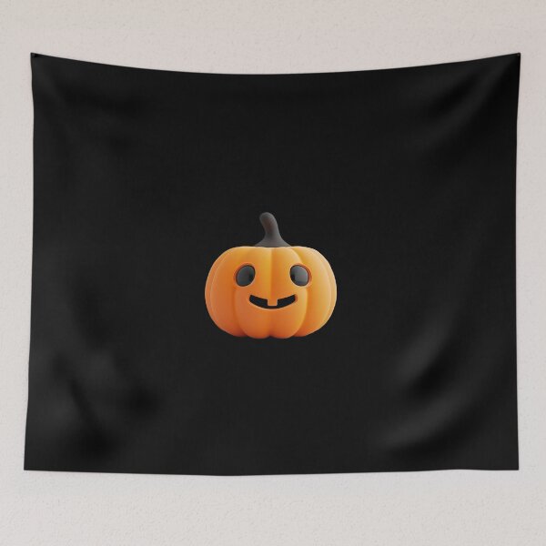 Item preview, Playful Halloween Pumpkins with Cartoon Faces designed and sold by lematworks.