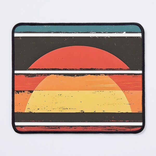Item preview, Artistic retro sunset designed and sold by PrestonSquires.