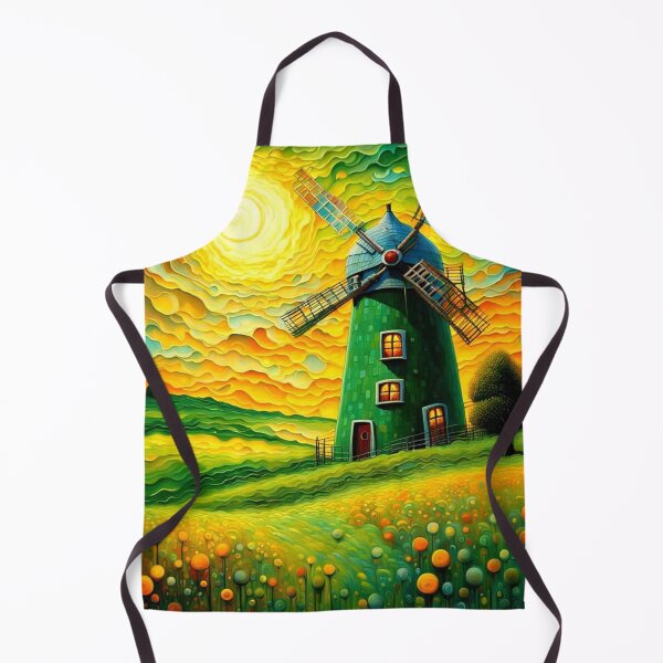 Item preview, Windmill at sunset 8 designed and sold by George Hutton Hunter.