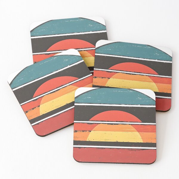 Item preview, Artistic retro sunset designed and sold by PrestonSquires.