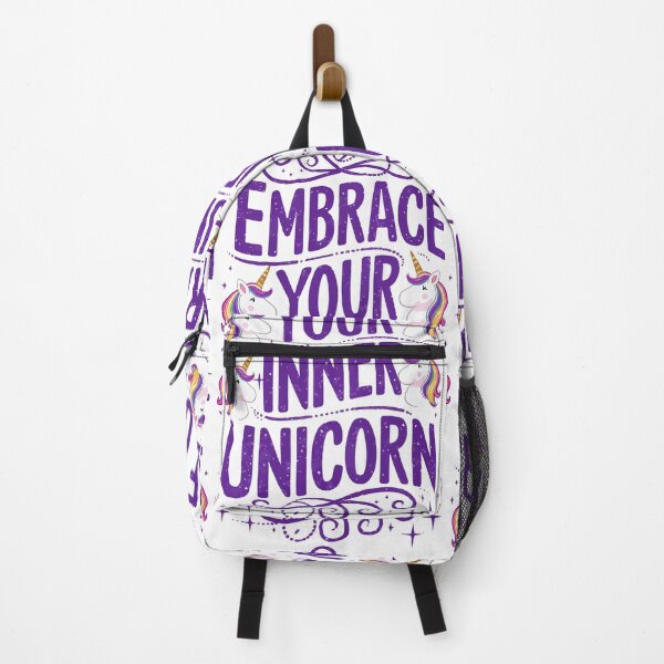 Item preview, Embrace Your Inner Unicorn Unique Colorful Hand Lettering Design designed and sold by BobaTeeStore.
