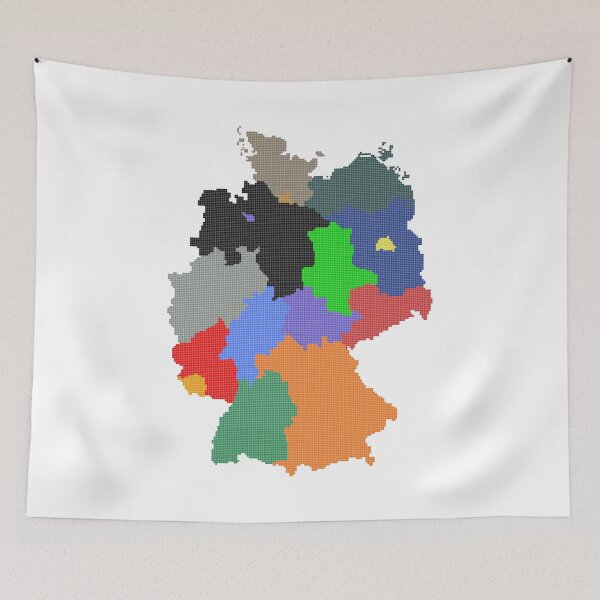 Item preview, Germany map designed and sold by MPDesign84.