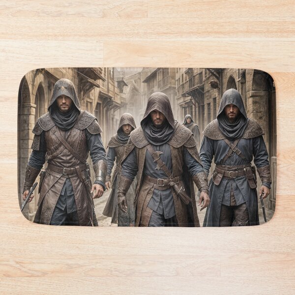 Item preview, Medieval assassins aproaching.  designed and sold by duyuelryel.