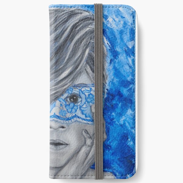 Blue Frequencies  iPhone Wallet