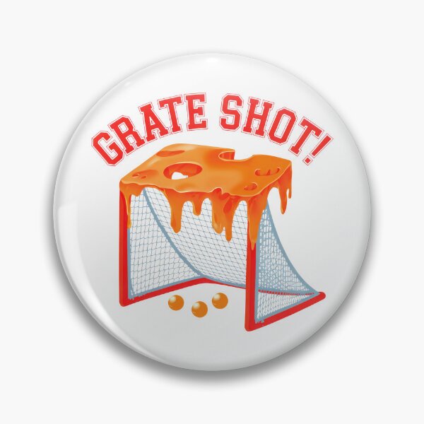 Item preview, GRATE SHOT! A Cheesy Lacrosse Goal designed and sold by SplashTastic.