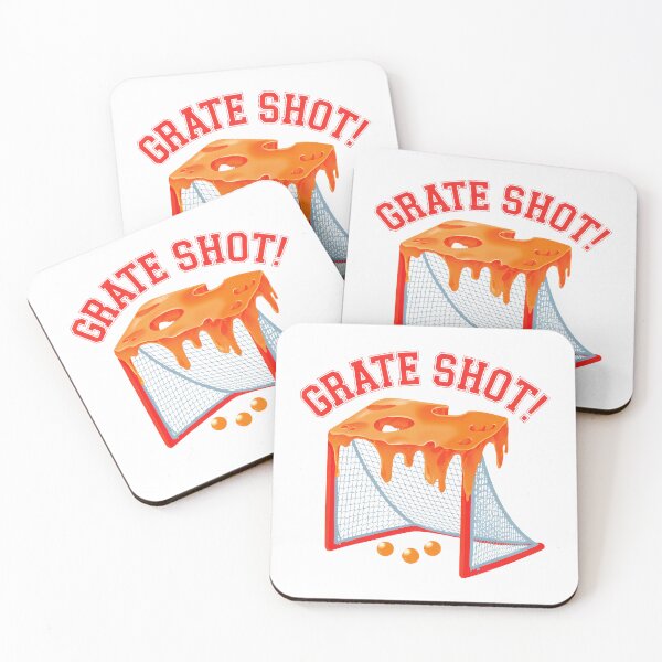 Item preview, GRATE SHOT! A Cheesy Lacrosse Goal designed and sold by SplashTastic.
