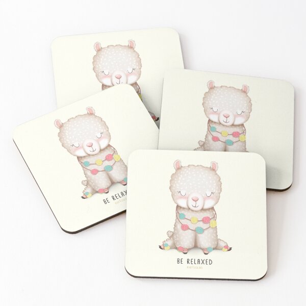 Item preview, Lama girl be relaxed designed and sold by kidizajn.