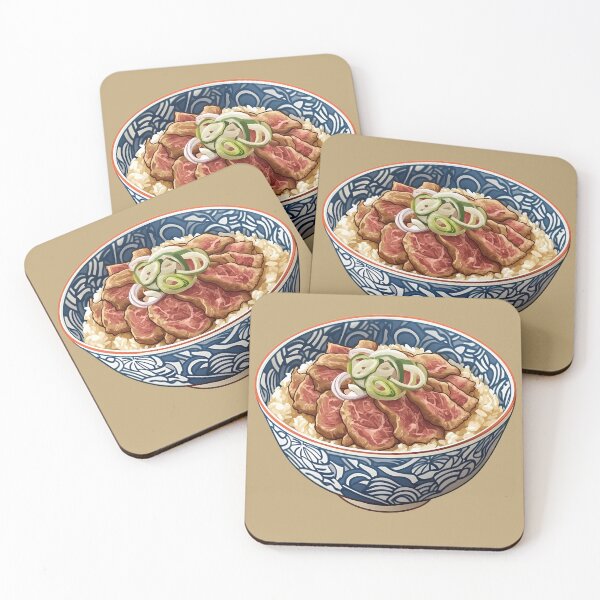 Item preview, Gyudon - Japanese Beef Rice designed and sold by sakurashorty.