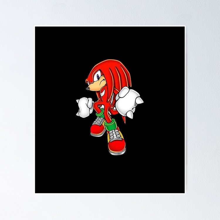 Knuckles The Echidna Sticker
