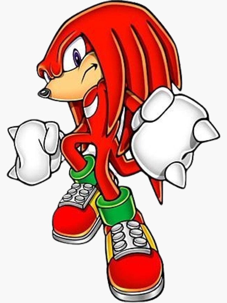 Knuckles The Echidna Sticker
