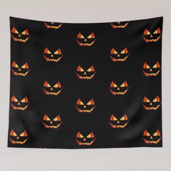 Item preview, Happy Halloween, scary pumpkin, trick or treating. designed and sold by mikistudio.