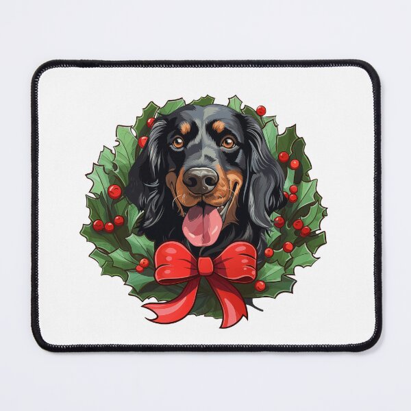 Item preview, Gordon Setter - Christmas Wreath Dog designed and sold by wotsthis.