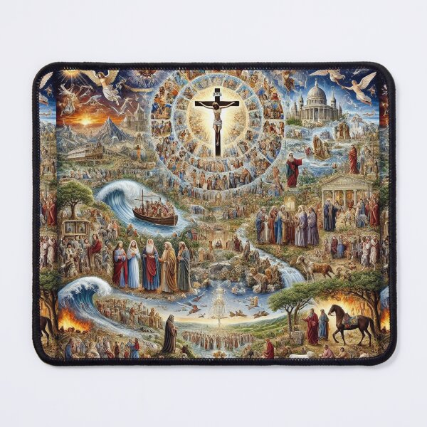 Item preview, The Entire Holy Bible Depicted in One Powerful Image designed and sold by Meta2Physical.