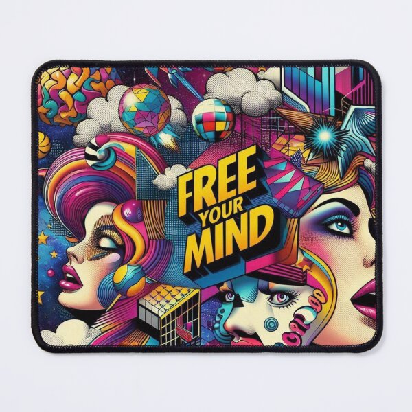 Item preview, Free Your Mind: A Pop Art Revolution designed and sold by 7dfrequencies.