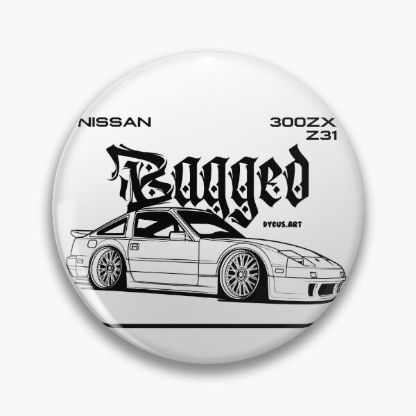 Item preview, 300ZX Z31 Bagged Classic car  designed and sold by Dygus.ART.