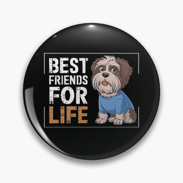 Item preview, Best Friends for Life - Adorable Puppy Illustration for Dog Lovers designed and sold by love3617.