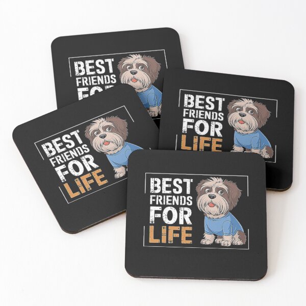 Item preview, Best Friends for Life - Adorable Puppy Illustration for Dog Lovers designed and sold by love3617.