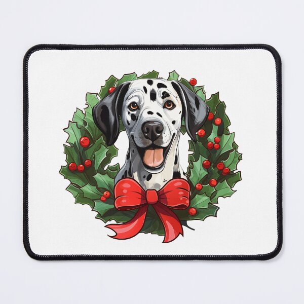 Item preview, Dalmation Dog - Christmas Wreath Dog designed and sold by wotsthis.