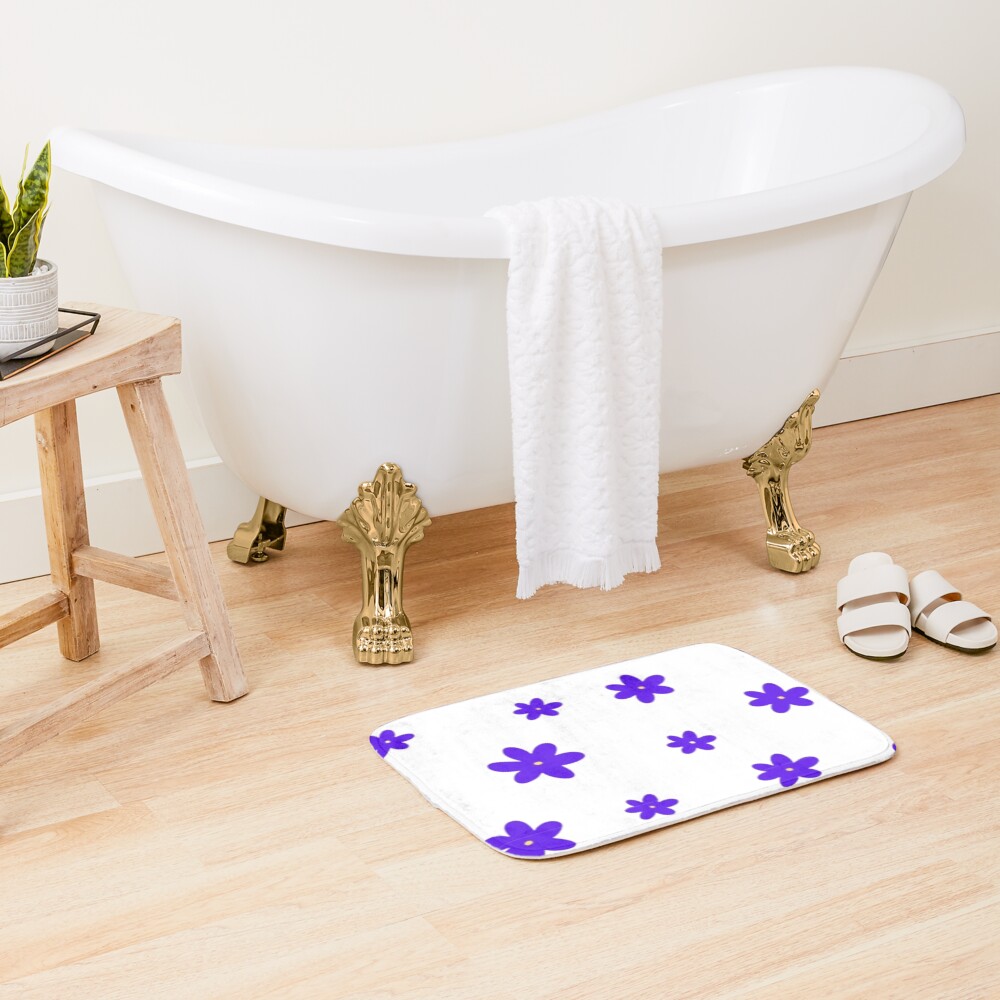 Item preview, Bath Mat designed and sold by VectorPixelWave.