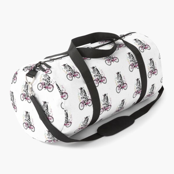 Item preview, Cute zebra on a bicycle  designed and sold by Culmika.
