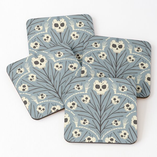 Item preview, Halloween is in full bloom - spooky blue designed and sold by OzdeBayer.